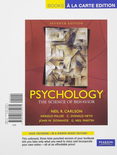 Psychology: The Science of Behavior