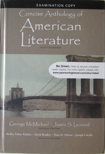 Concise Anthology of American Literature