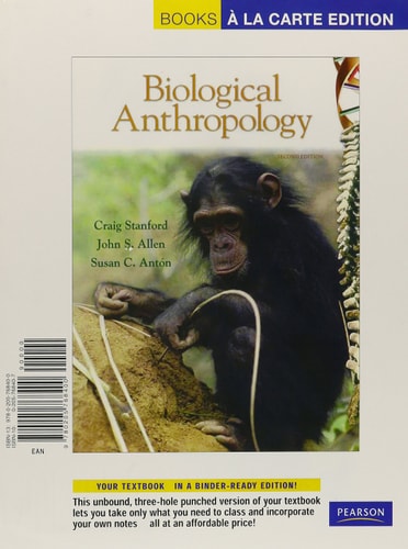 Biological Anthropology: Books a La Carte
