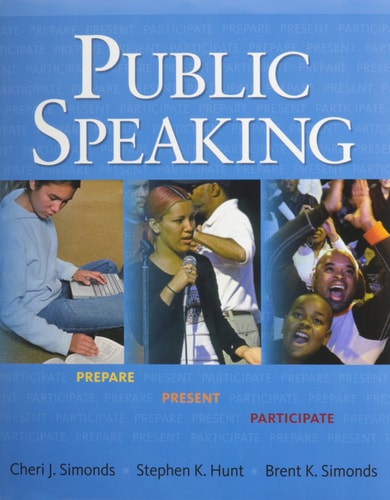 Public Speaking: Prepare, Present, Participate