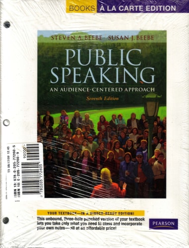 Public Speaking + Myspeechlab: An Audience, Centered Approach, Books a La Carte Edition