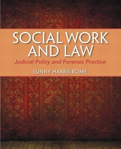 Social Work and Law: Judicial Policy and Forensic Practice