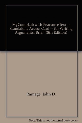 Writing Arguments: A Rhetoric with Readings, Brief Edition