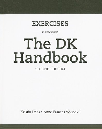 Exercises for The DK Handbook