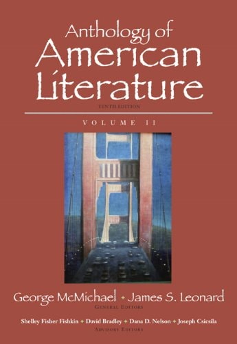 Anthology of American Literature, Volume II