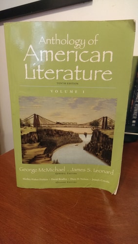 Anthology of American Literature, Volume I