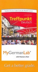 MyGermanLab Treffpunkt Deutsch Access Code: 24-Month Access