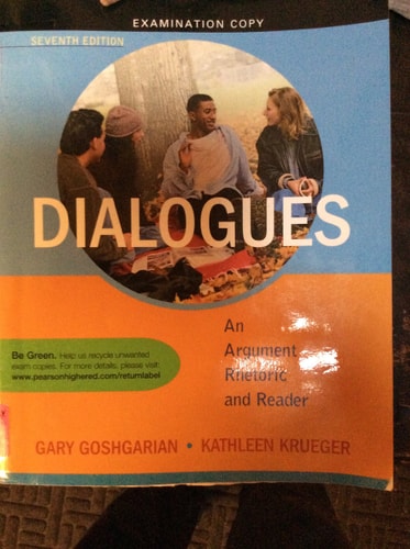 Dialogues: An Argument Rhetoric and Reader