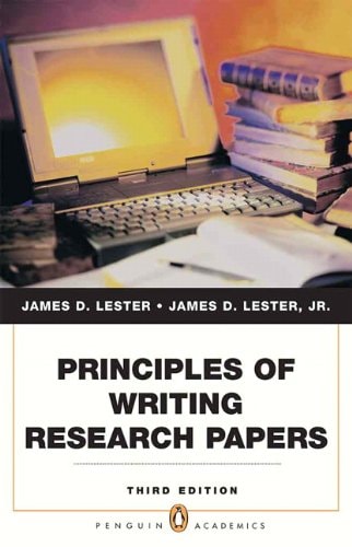 Principles of Writing Research Papers (Penguin Academics)