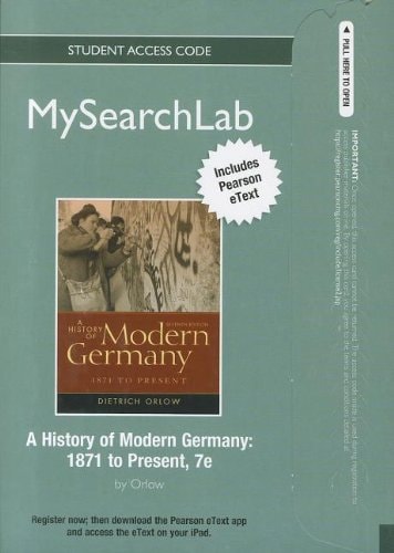 A History of Modern Germany: 1871 to Present