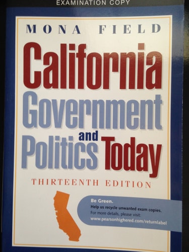 California Government and Politics Today
