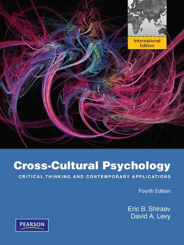 Cross-Cultural Psychology: Critical Thinking and Contemporary Applications
