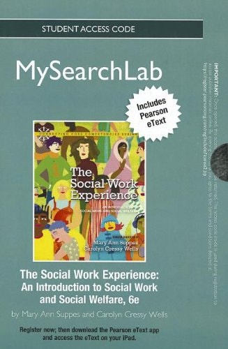 MySearchLab with Pearson eText: The Social Work Experience
