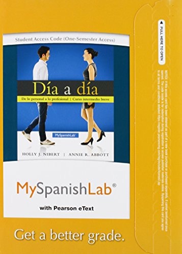 MyLab Spanish with Pearson eText: Access Card for Día a día