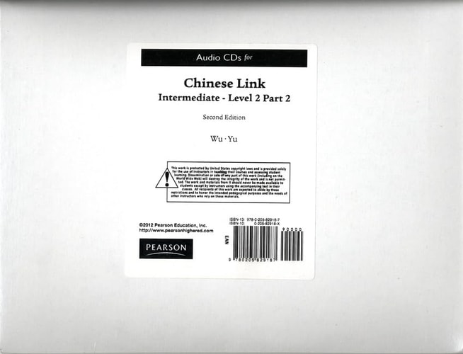 Chinese Link: Intermediate Chinese, Level 2
