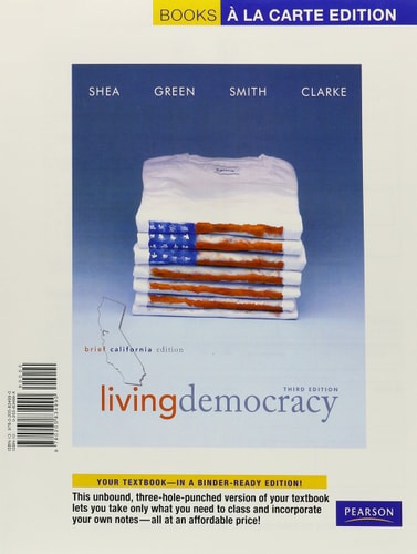 Living Democracy: Brief California Edition