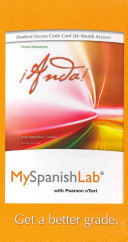 Anda! MySpanishLab Access Code: Curso Elemental / Elementary Course: With Pearson eText (Spanish Edition)