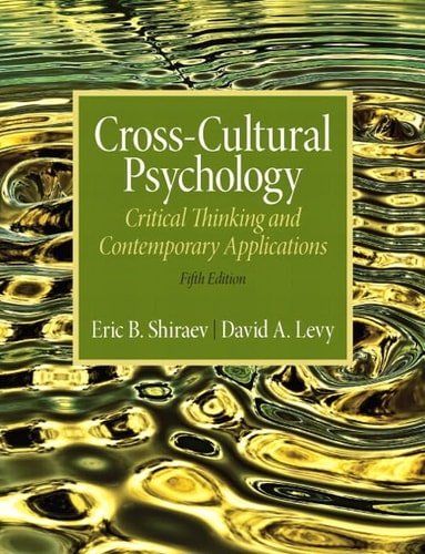 Cross-Cultural Psychology: Critical Thinking and Contemporary Applications