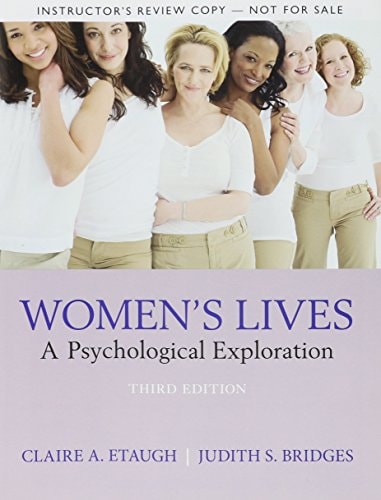 Women's Lives: A Psychological Exploration