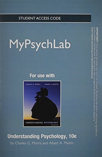 NEW MyPsychLab without Pearson eText -- Standalone Access Card -- for Understanding Psychology (10th Edition)