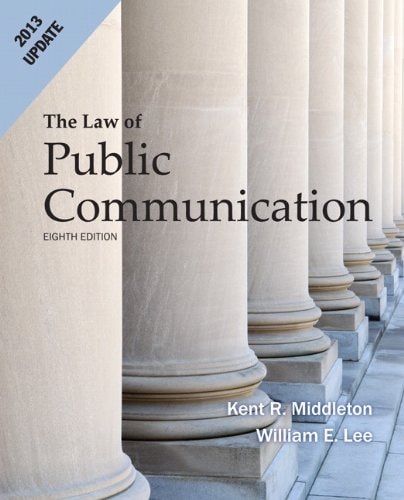 Law of Public Communication