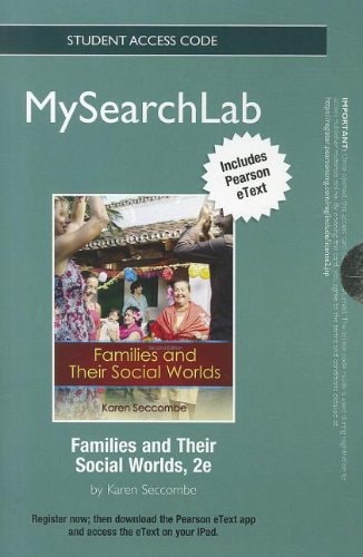 MySearchLab with Pearson eText: Standalone Access Code Card for Families and Their Social Worlds