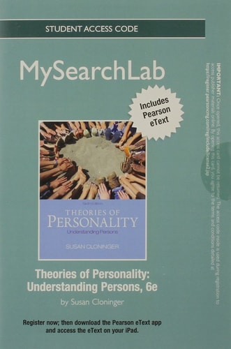 Theories of Personality: Understanding Persons