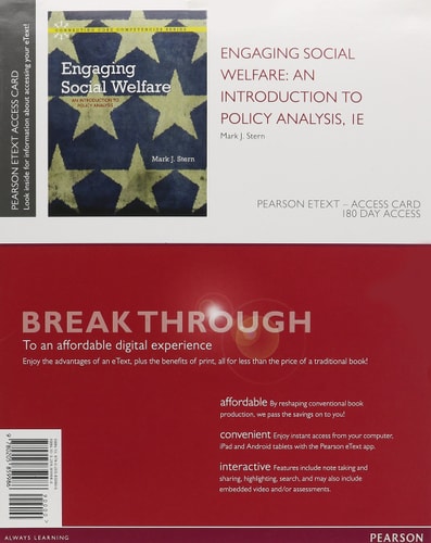 Engaging Social Welfare: An Introduction to Policy Analysis