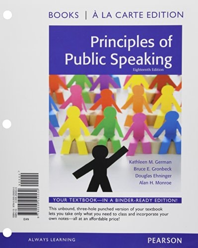 Principles of Public Speaking