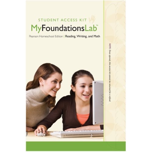MyFoundationsLab Homeschool: Standalone Access Card