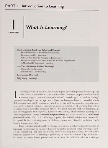 An Introduction to the Theories of Learning
