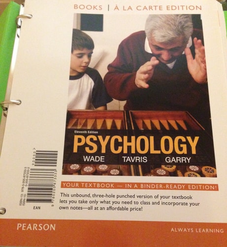 Psychology: Books a La Carte Edition