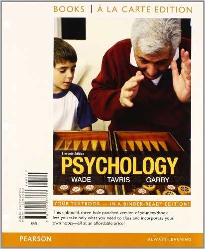 Psychology, Books a la Carte Plus NEW MyPsychLab with eText -- Access Card Package (11th Edition)