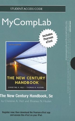 NEW MyCompLab with Pearson eText -- Standalone Access Card -- for The New Century Handbook (5th Edition)