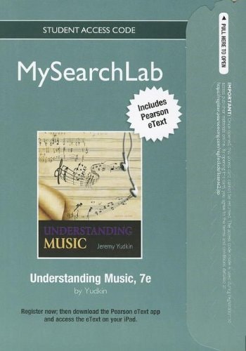 MySearchLab with Pearson eText: Standalone Access Card for Understanding Music