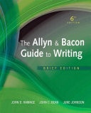 Allyn and Bacon Guide to Writing, the, Brief Edition (Subscription)
