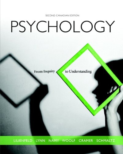 Psychology: From Inquiry to Understanding, Second Canadian Edition