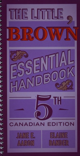 The Little, Brown Essential Handbook