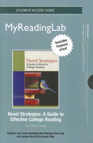 Novel Strategies: New MyReadingLab with Pearson eText Standalone Access Card