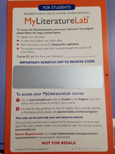 Literature and the Writing Process