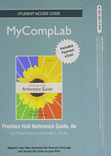 NEW MyCompLab with Pearson eText: Standalone Access Card for Prentice Hall Reference Guide