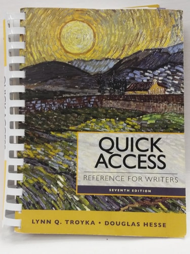 Quick Access: Reference for Writers