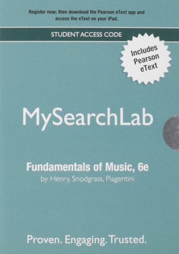 Fundamentals of Music: Rudiments, Musicianship, and Composition