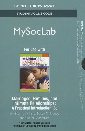 Marriages, Families, and Intimate Relationships
