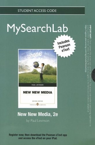 MySearchLab with Pearson eText: Standalone Access Card for New New Media