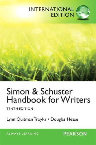 Simon & Schuster Handbook for Writers