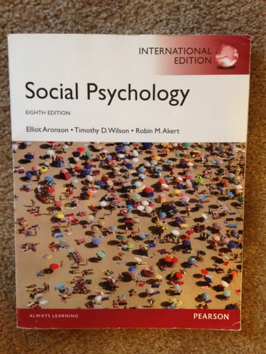 Social Psychology, 8th Edition