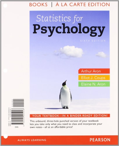Statistics for Psychology