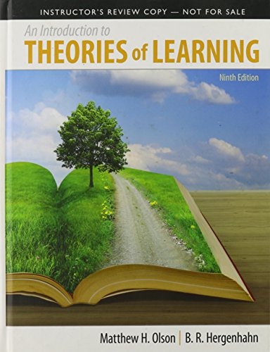 An Introduction to Theories of Learning: Ninth Edition