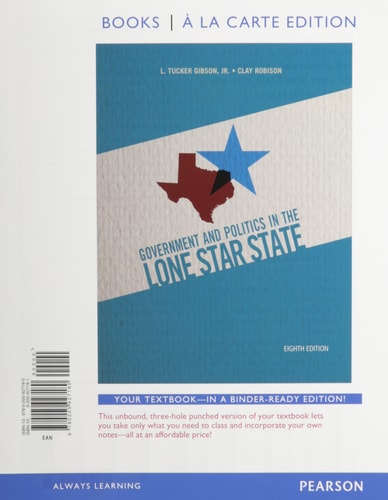 Government and Politics in the Lone Star State